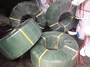 Dây đai nhựa pp đai tay màu xanh