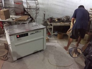 Ứng dụng của máy đóng đai thùng tại Đồng Nai