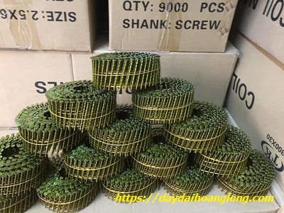 Đinh cuộn bắn pallet 5 phân