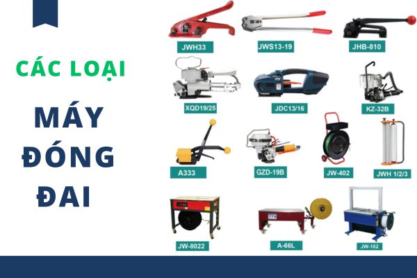 Thiết bị máy đóng đai hiện đại